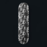Gray Camouflage Cats Pattern Grey Kitty Cats Camo Skateboard<br><div class="desc">Cat Lover's Skateboard. Grey camouflage pattern with cute,  funny and cool cats and kittens. Visit Jenn’s Doodle World for even more products with this original cats design,  as well as more pet themed gifts.</div>