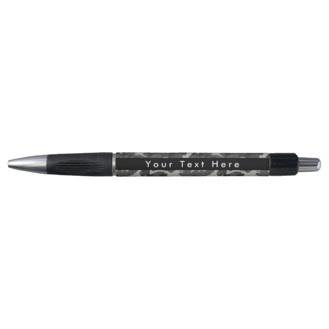 Gray Camouflage, Military, Army Pen (Front)