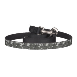 Gray Camouflage Pattern, Military Pattern, Army Pet Leash
