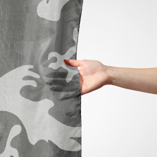 Gray Camouflage Pattern, Military Pattern, Army Scarf