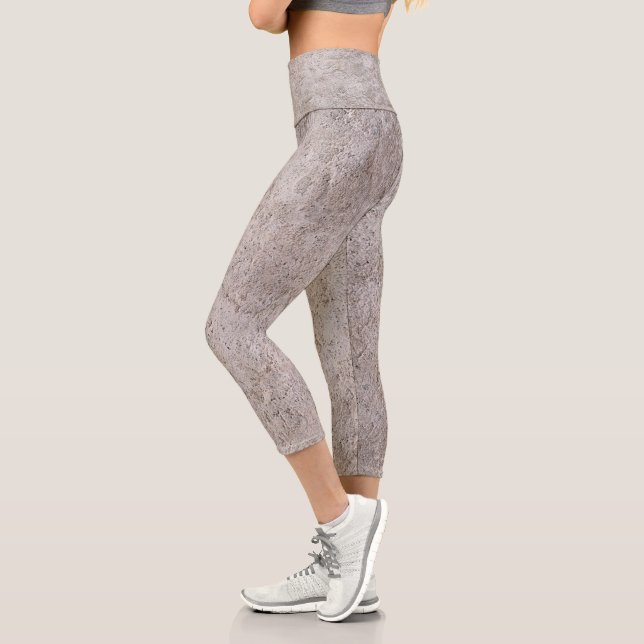 Gray  capri leggings (Left)