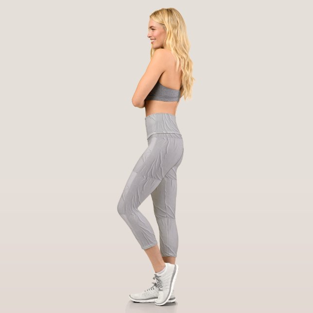 Gray Capri Leggings (Left)