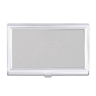 Gray Case For Business Cards