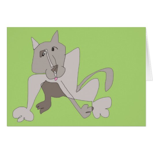 Gray Cat (Front Horizontal)