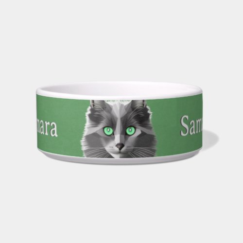 Gray Cat Breed with Pale Green Eyes _ Pets Name Bowl