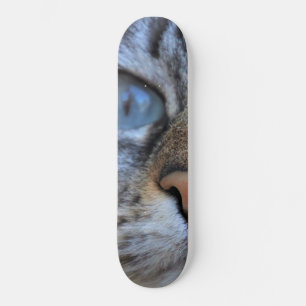 Gray Cat Skateboard