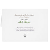 Gray Catbird Cards (Back Horizontal)