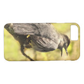 Gray Catbird Sings His Song iPhone 8/7 Case (Back (Horizontal))
