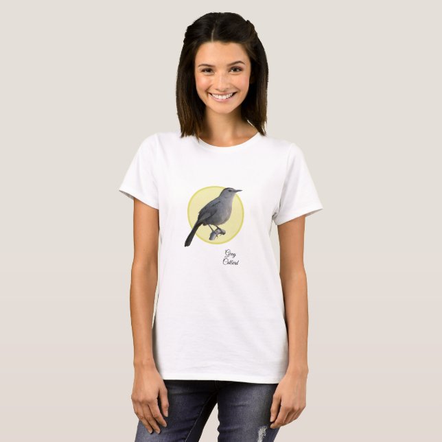 Gray Catbird T-Shirt (Front Full)