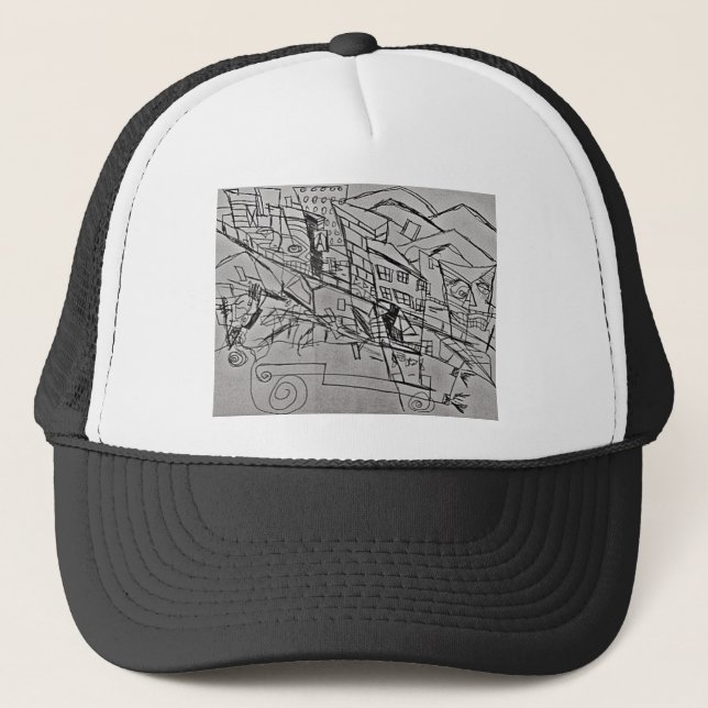 GRAY CDF TRUCKER HAT (Front)