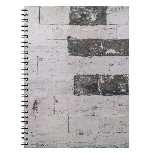 Gray cement wall notebook (Front)