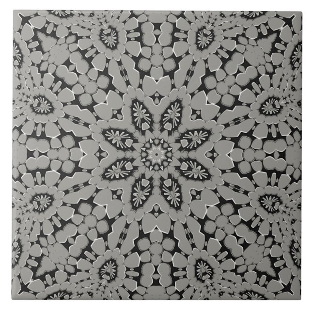 Gray Ceramic Tile (Front)