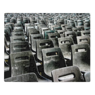 Gray Chairs Jigsaw Puzzle