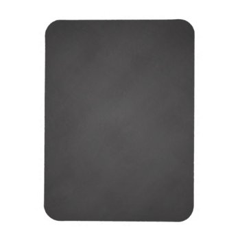 Gray Chalkboard Background Black Chalk Board Magnet by SilverSpiral at Zazzle