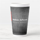 Gray Chalkboard Pattern Red