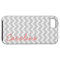 Gray Chevron Personalized Custom Monogram