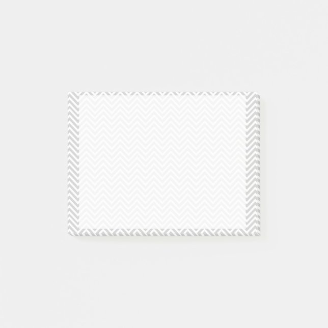 Gray chevron post-it notes (Front)