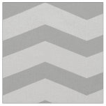 Gray chevron zig zag pattern textile fabric