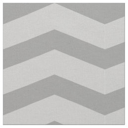 Gray chevron zig zag pattern textile fabric