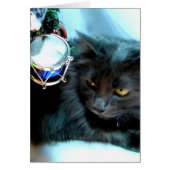 Gray Christmas Kitty II (Front)