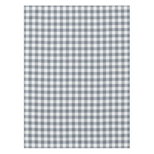 Gray Classic Checkered Gingham Tablecloth