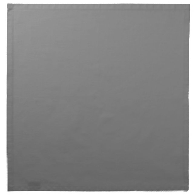 Gray Cloth Napkin (Front)