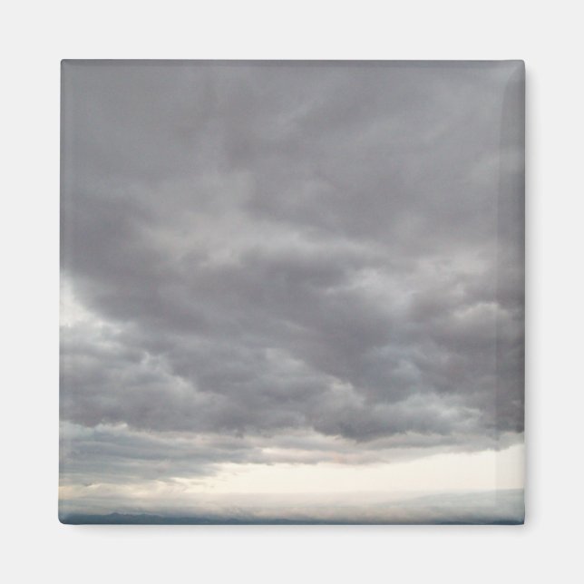 Gray Clouds Magnet (Front)