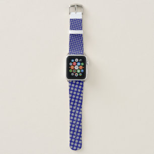 Gray Clover Ribbon by Kenneth Yoncich Apple Watch Band