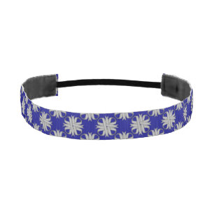Gray Clover Ribbon by Kenneth Yoncich Athletic Headband