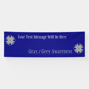 Gray Clover Ribbon by Kenneth Yoncich Banner