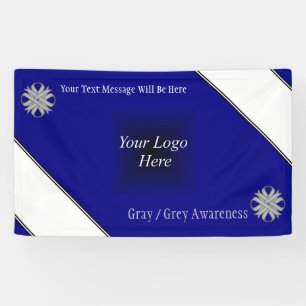 Gray Clover Ribbon by Kenneth Yoncich Banner