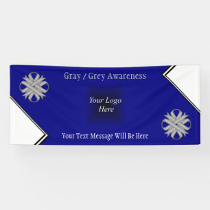 Gray Clover Ribbon by Kenneth Yoncich Banner