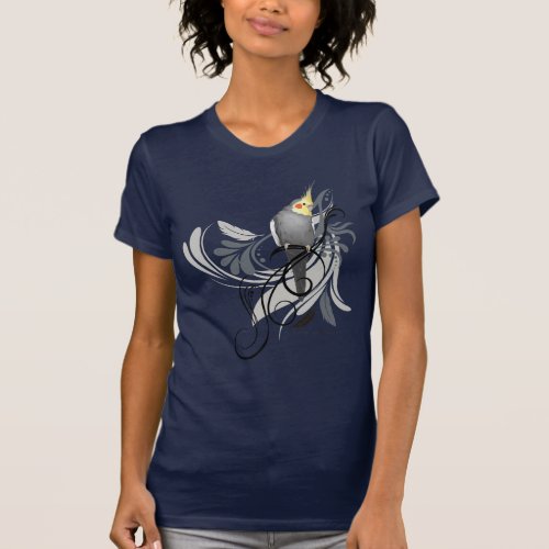 Gray Cockatiel T_Shirt