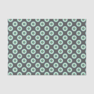 Gray Combination Circles by Shirley Taylor Tissue Paper
