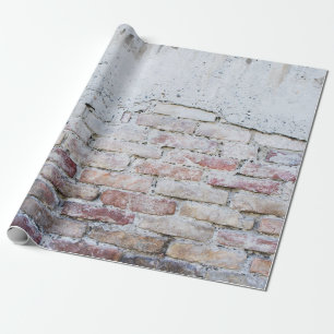 Gray concrete bricks wall wrapping paper