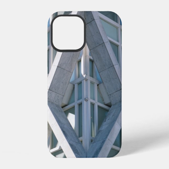 Gray concrete building at daytime iphone case (Back)