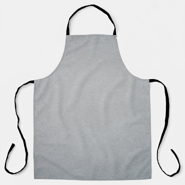 Gray concrete painted wall apron (Front)