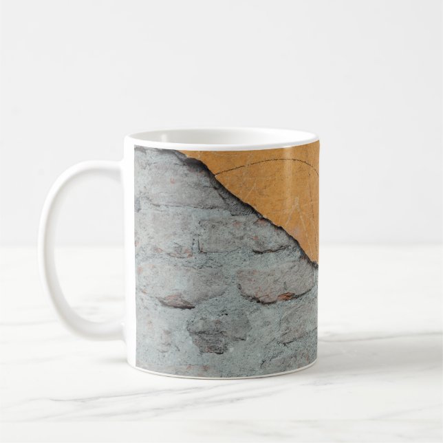 Gray concrete surface coffee mug (Left)