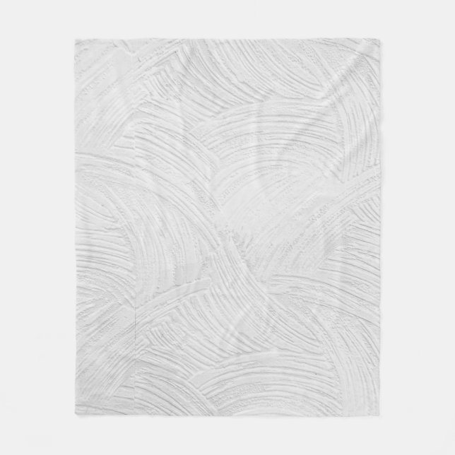 Gray concrete surface fleece blanket (Front)