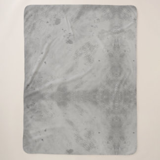 Gray Concrete Texture Background Rustic Distressed Sherpa Blanket