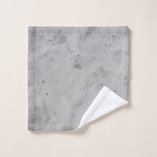 Gray Concrete Texture Background Rustic Distressed Wash Cloth