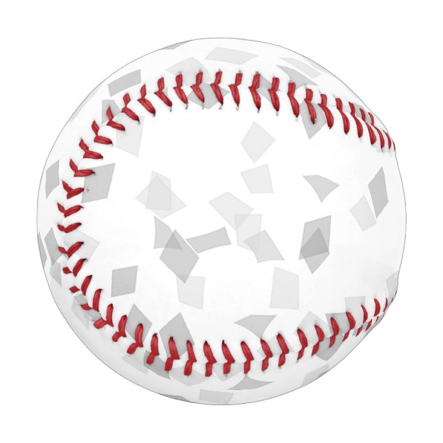Gray Confetti Baseball (Front Left)