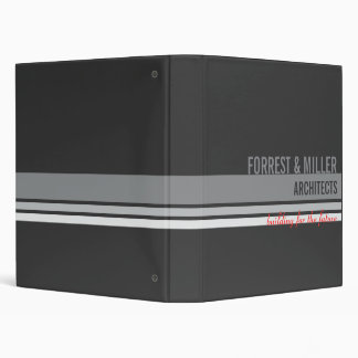 Gray Corporate Binder