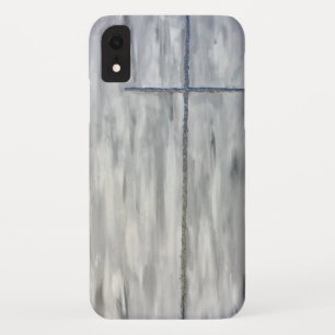 Gray Cross Phone Case