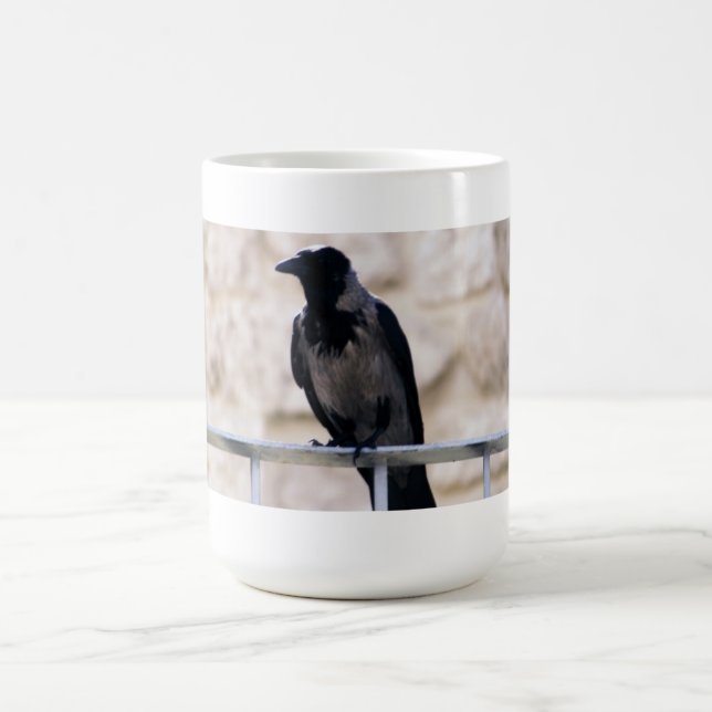 Gray Crow Mug (Center)