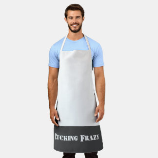 gray Cucking Frazy word play like Nucking Futs Apron