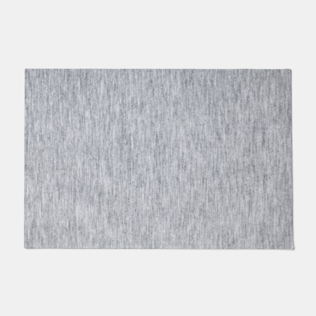Gray custom door mats for home (Front)