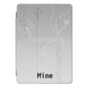 Gray Cyberspace Web 2.0 style iPad tablet case