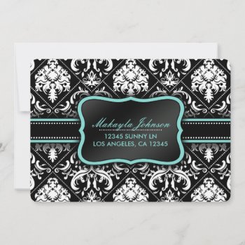 Gray Damask And Eggplant Purple Gift Certificate by eatlovepray at Zazzle