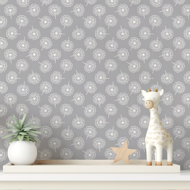 Gray Dandelion Wallpaper (Creator Uploaded)